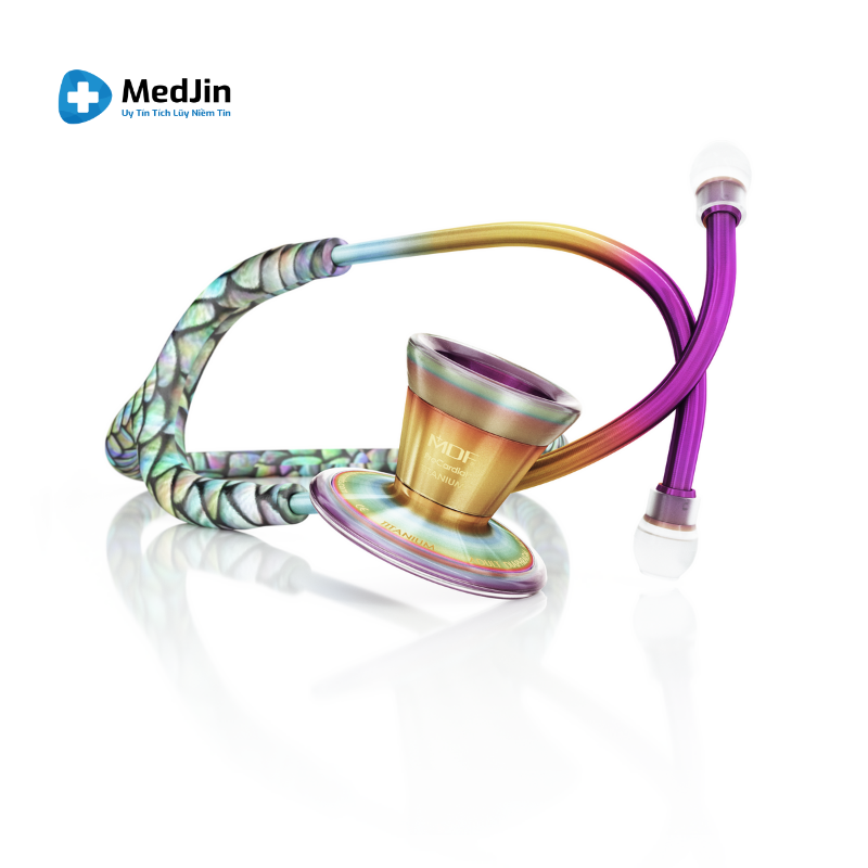 Ống nghe MDF ProCardial Cardiology Titanium - Mermaid / Kaleidoscope